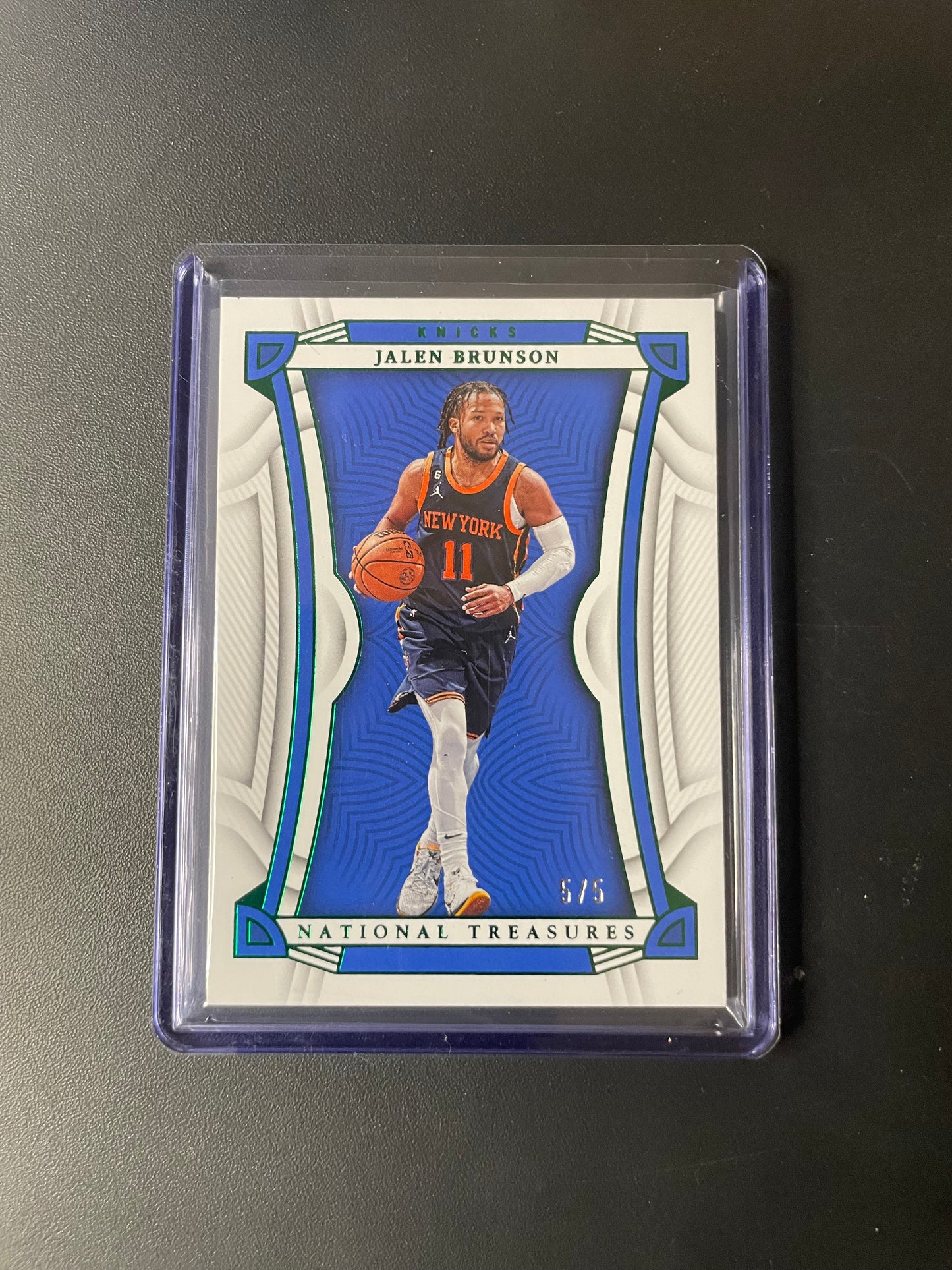 2022/23 Panini National Treasure #95 Jalen Bruson 5/5