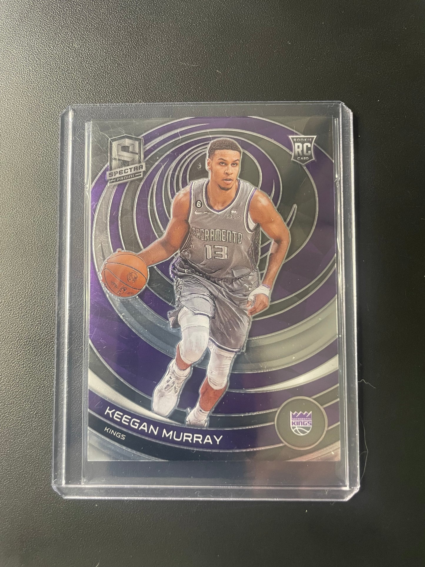 2022/23 Panini Spectra #195 Keegan Murray Sacramento Kings Psychedelic