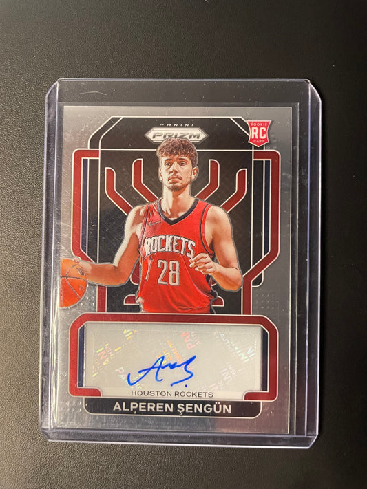 2021/22 Panini Prizm #16 Alperen Sengun Houston Rockets Rookie Signature