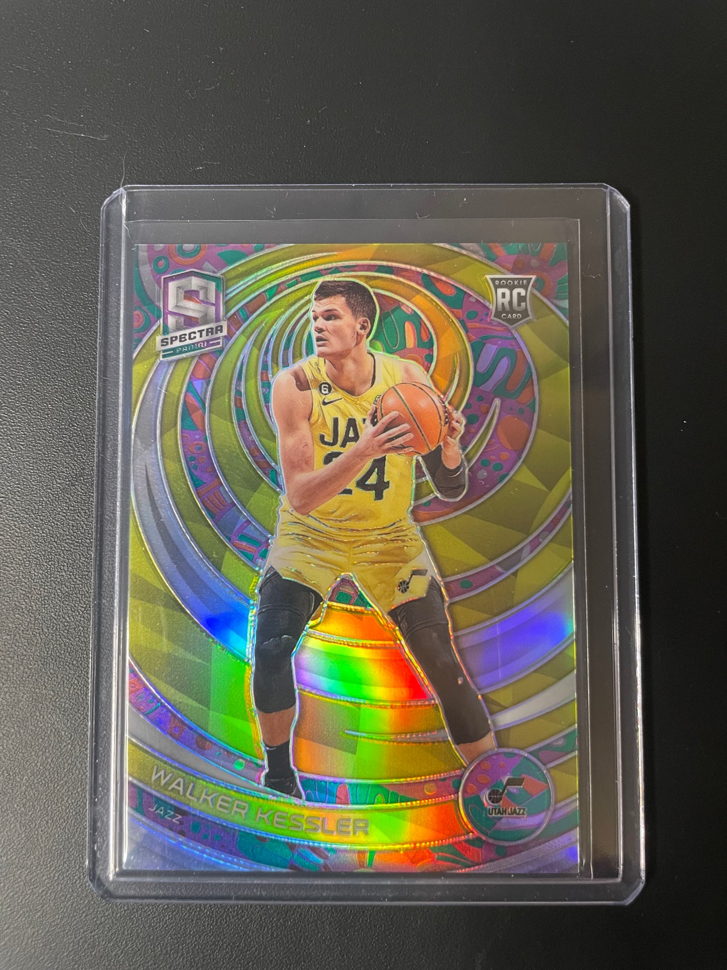 2022/23 Panini Spectra #179 Walker Kessler Utah Jazz Psychedelic