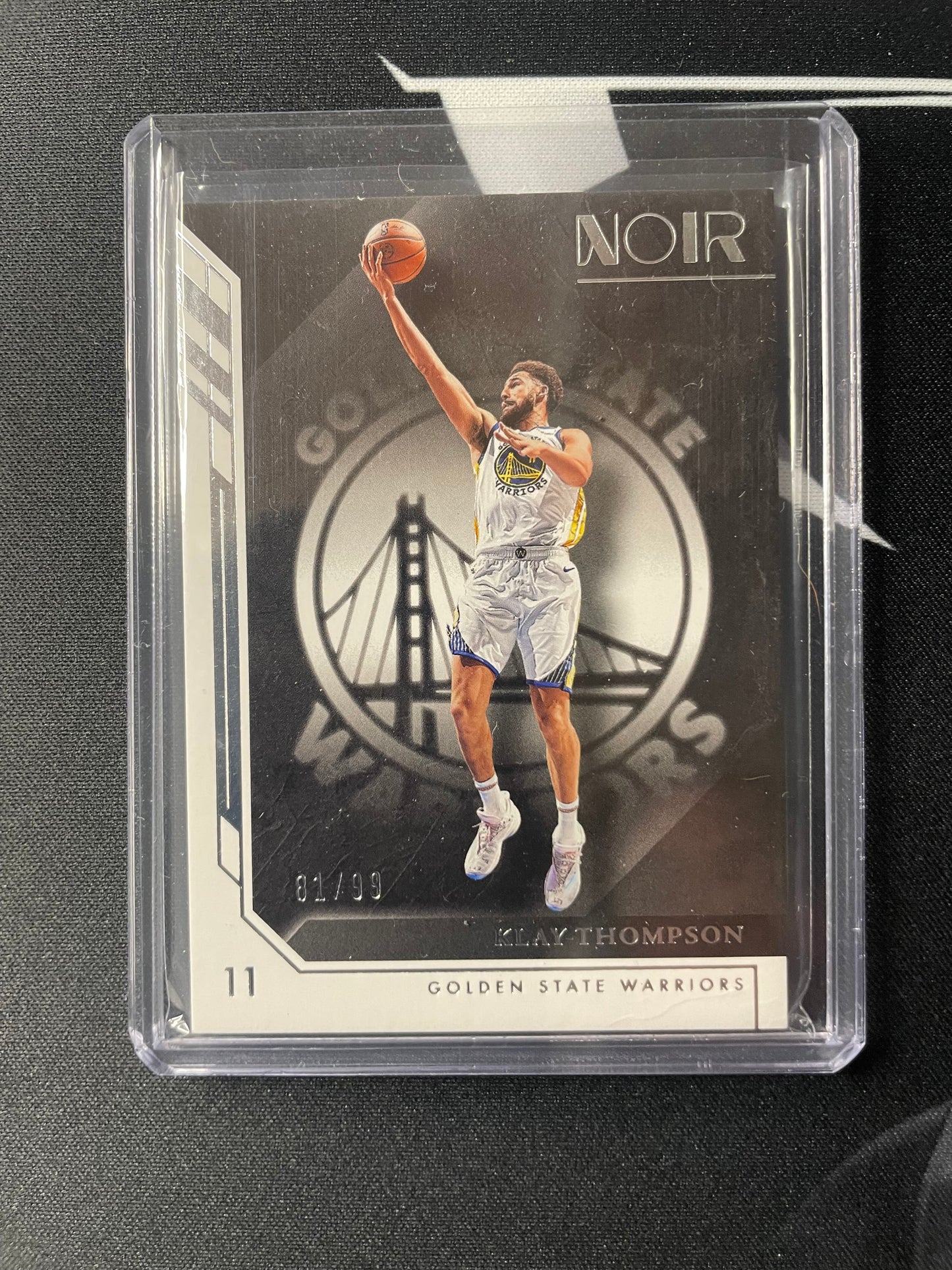 2022/23 Panini Noir #11 Klay Thompson Golden State Warriors 81/99