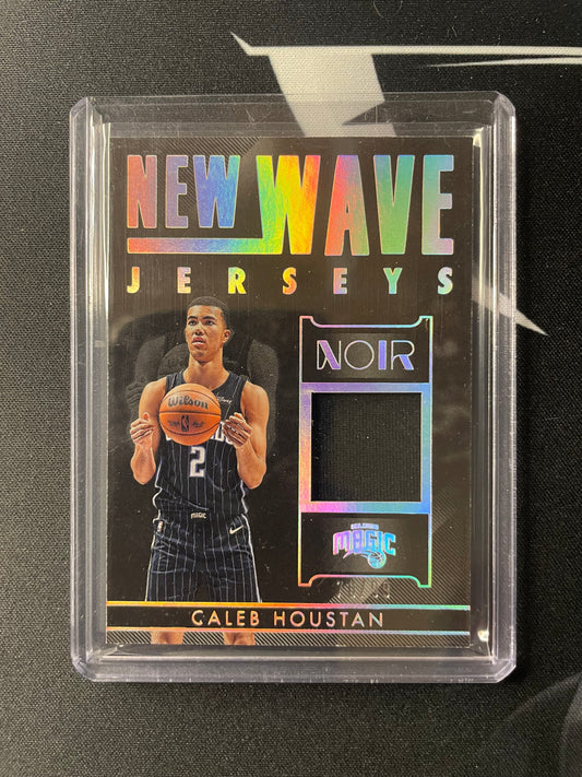 2022/23 Panini Noir #25 Caleb Houston Orlando Magic New Wave Jersey