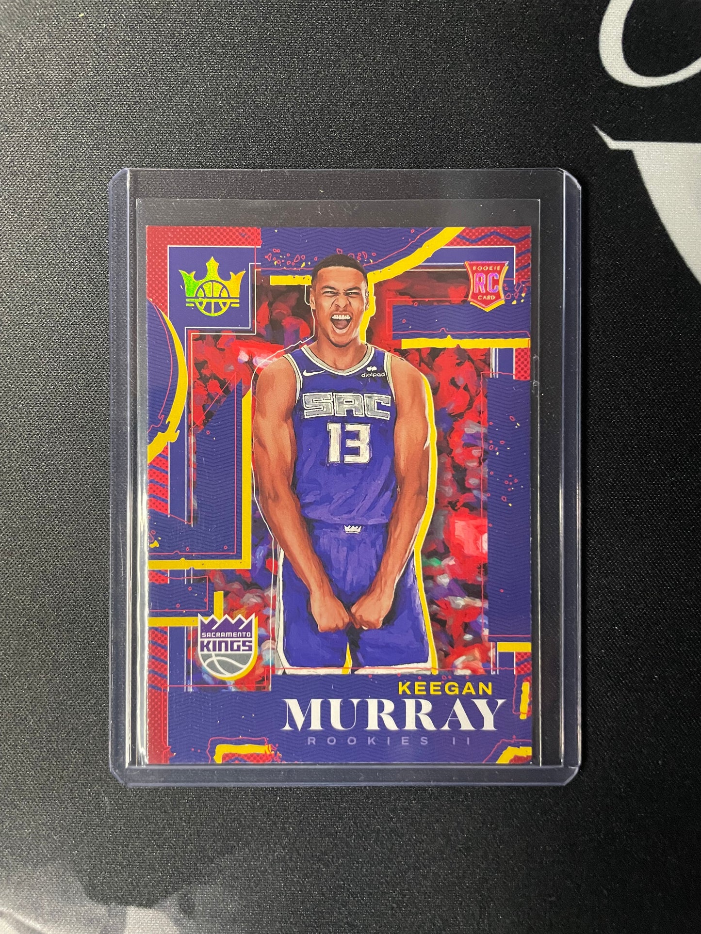 2022/23 Panini Court Kings #126 Keegan Murray Sacramento Kings Rookie II