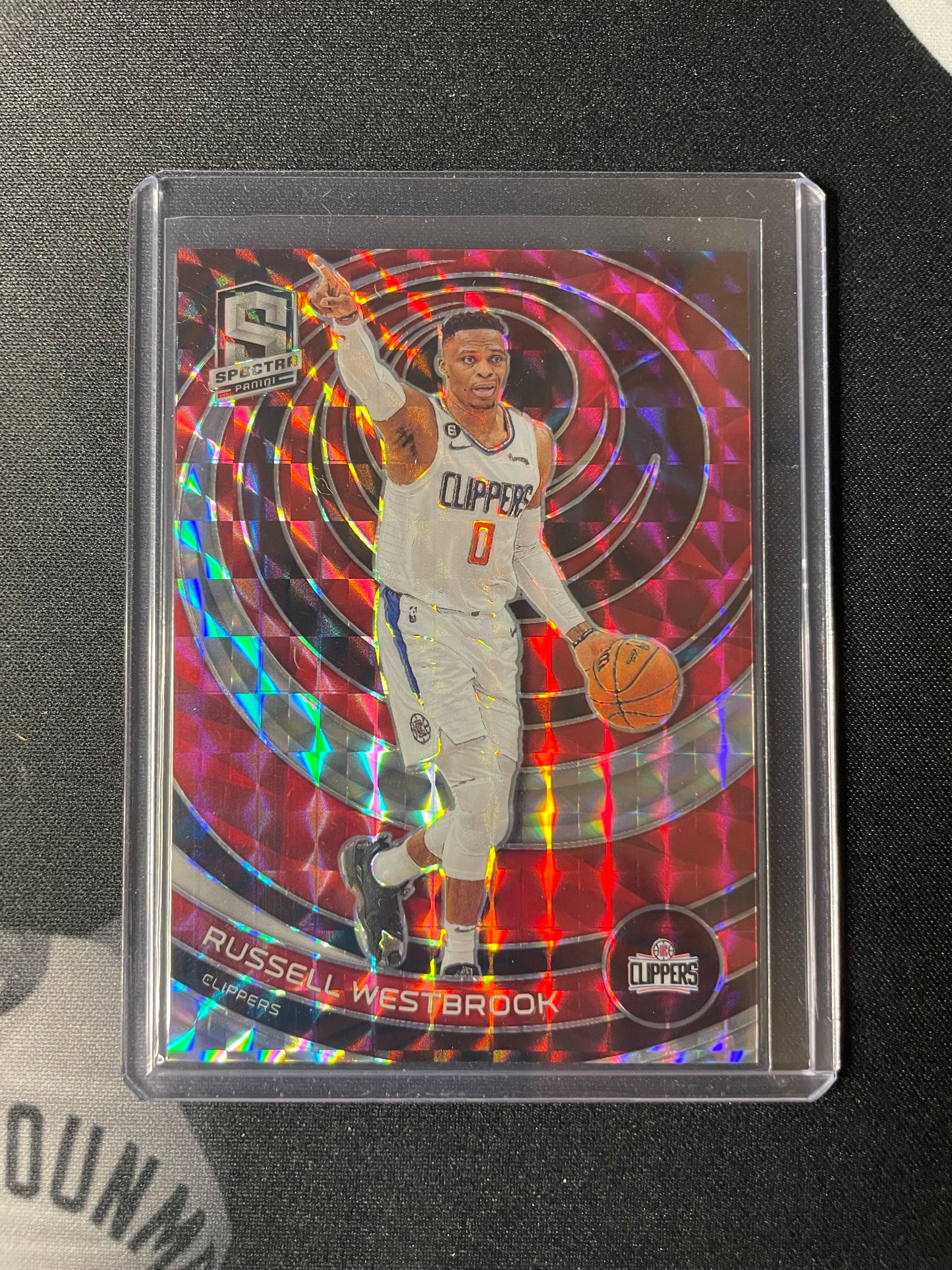 2022/23 Panini Spectra #74 Russell WestBrook Los Angeles Clippers Interstellar 82/99