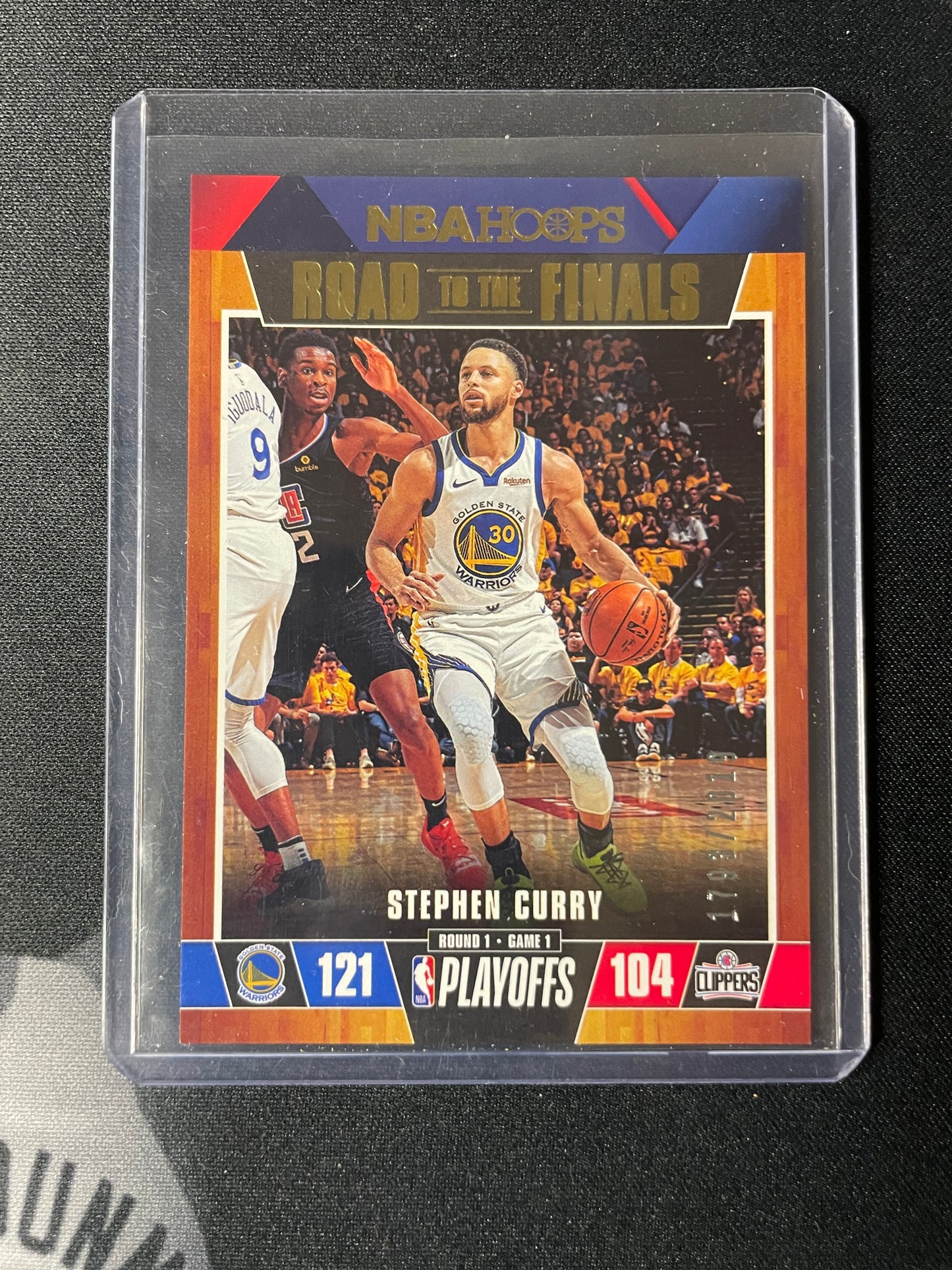 2019/20 Panini Hoops #3 Stephen Curry Road To The Finals 1793/2019