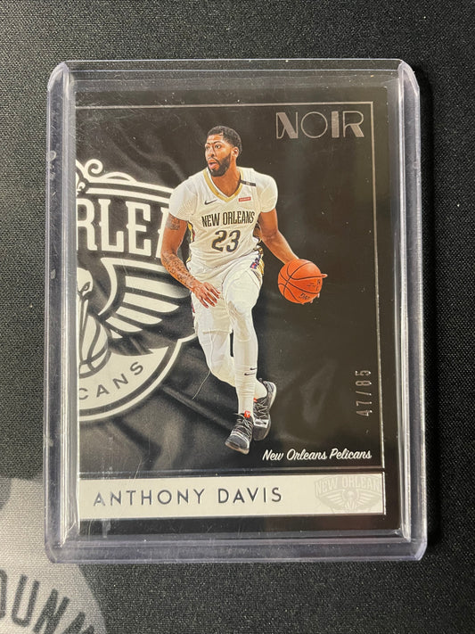 2015/16 Panini Noir #70 Anthony Davis New Orleans Pelicans Association Edition 47/65