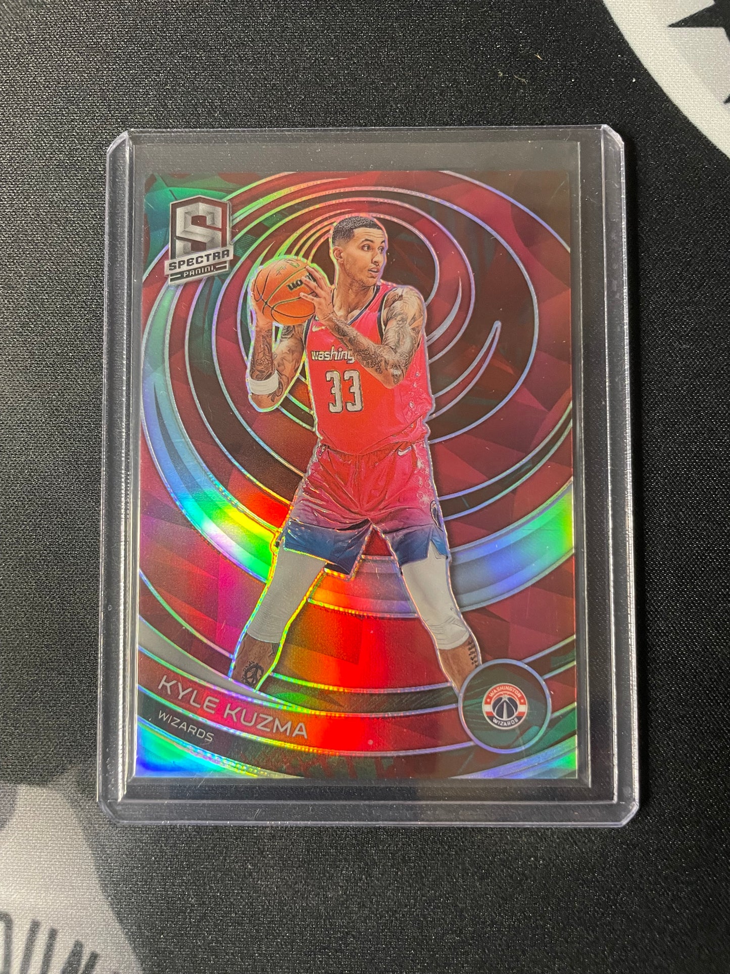 2022/23 Panini Spectra #86 Kyle Kuzma Washington Wizards