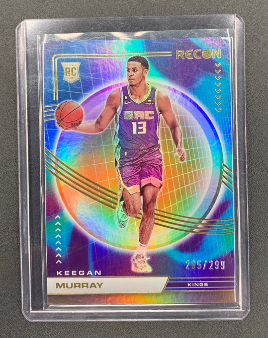 2022/23 Panini Recon #202 Keegan Murray Sacramento Kings Bronze Holo 265/299 RC