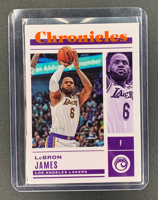 2022/23 Panini Chronicles  #22 Lebron James Los Angles Lakers