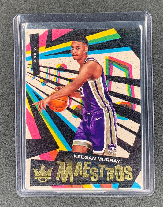 2022/23 Panini  Court Kings #5 Keegan Murray Maestros RC