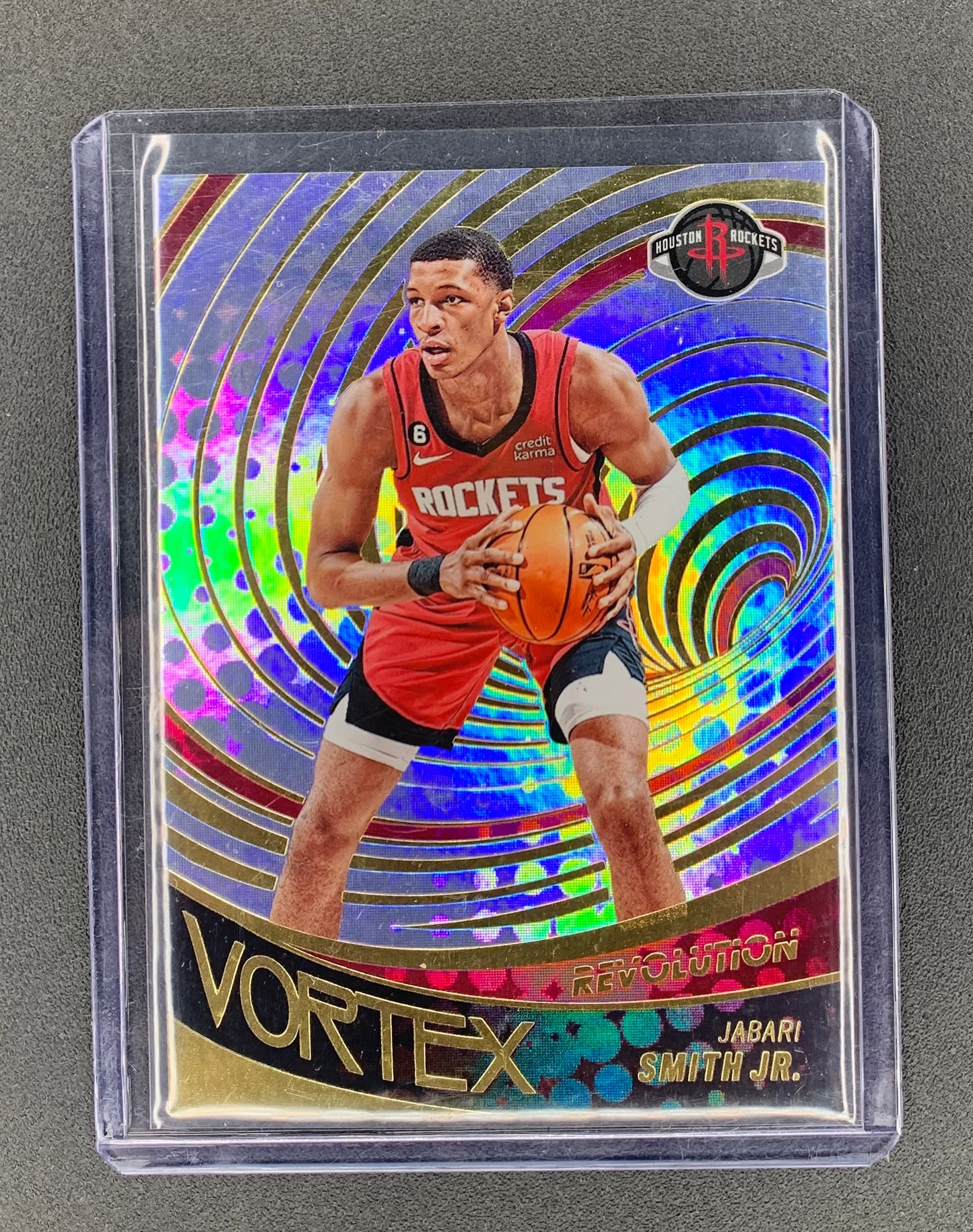 2022/23 Panini  Revolution #30 Jabari Smith Jr., Houston Rockets Vortex RC