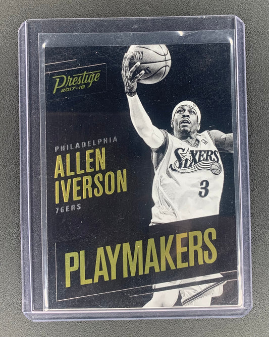 2017/18 Panini Prestige #22 Allen Iverson, Philadelphia 76ers Playmakers